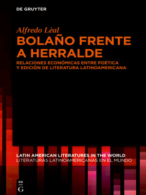 cover image of Bolaño frente a Herralde